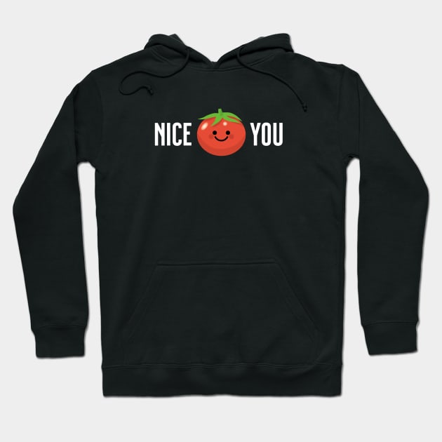 Nice To Meet (Tomato) You! Hoodie by VicEllisArt